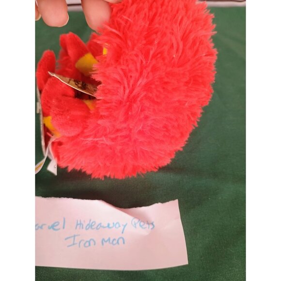 Marvel Comics‎ Iron Man Hideaway Pets Pillow Mini Travel 5" Stuffed Plush New - Picture 4 of 6